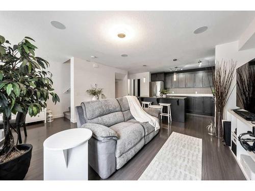 308 Redstone View, Calgary, AB - Indoor Photo Showing Living Room