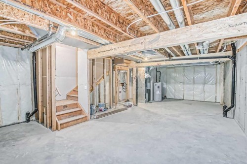 23 Agate Road, Cochrane, AB - Indoor Photo Showing Basement