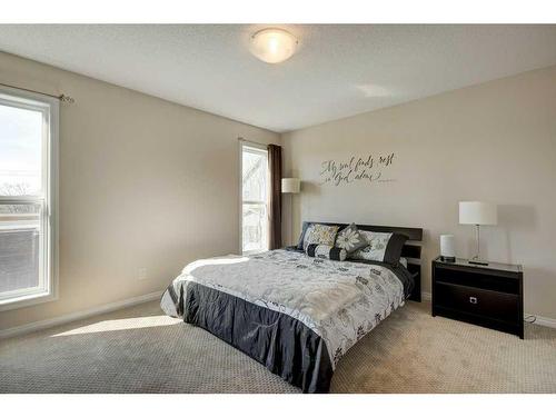 129 Walden Crescent Se, Calgary, AB - Indoor Photo Showing Bedroom