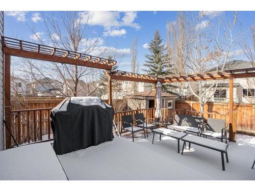 266 Cranwell Bay Se, Calgary, AB - Outdoor With Deck Patio Veranda