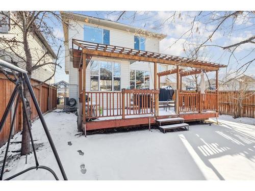 266 Cranwell Bay Se, Calgary, AB - Outdoor With Deck Patio Veranda