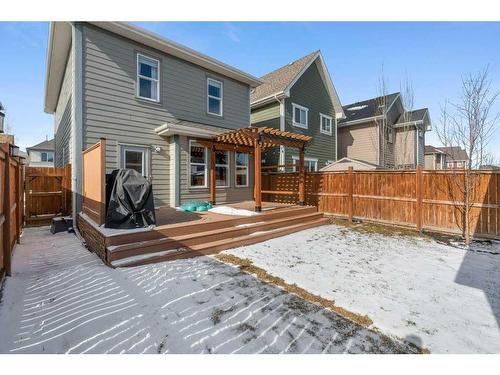 98 Marquis Common Se, Calgary, AB - Outdoor With Deck Patio Veranda With Exterior