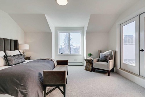 2-923 1 Avenue Nw, Calgary, AB - Indoor Photo Showing Bedroom