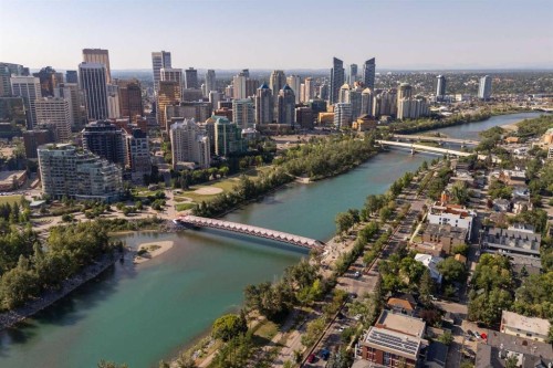 2-923 1 Avenue Nw, Calgary, AB - Outdoor With Body Of Water With View