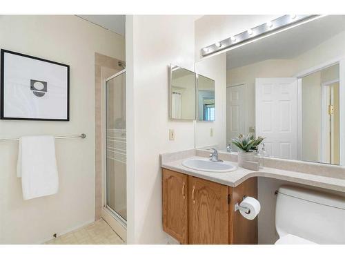 81 Shawinigan Road Sw, Calgary, AB - Indoor Photo Showing Bathroom