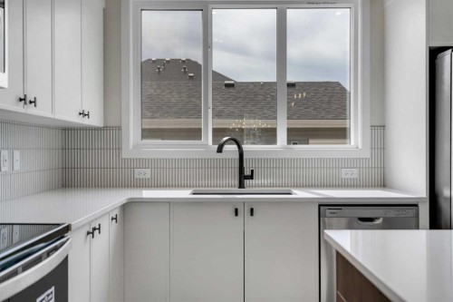 225 Heirloom Way Se, Calgary, AB - Indoor Photo Showing Kitchen