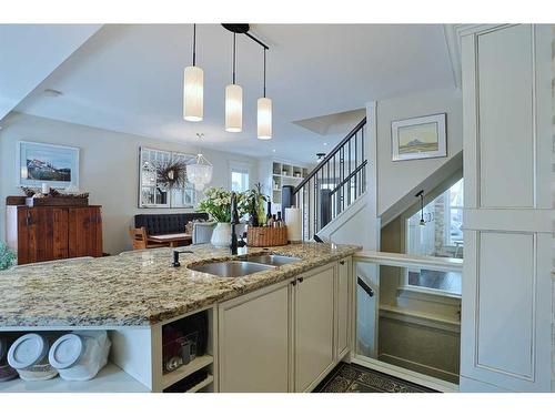 44 Tuscany Springs Circle Nw, Calgary, AB - Indoor Photo Showing Kitchen With Double Sink