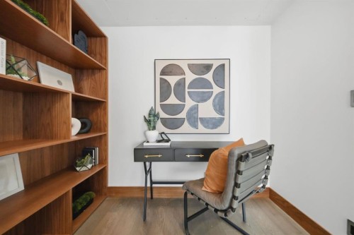 907-738 1 Avenue Sw, Calgary, AB - Indoor Photo Showing Office