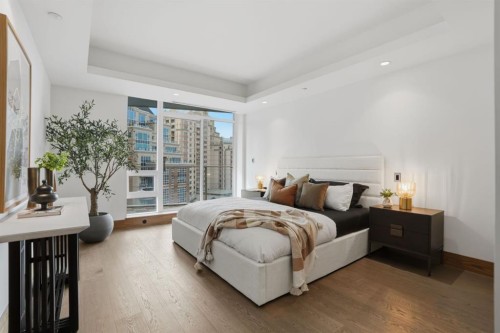 907-738 1 Avenue Sw, Calgary, AB - Indoor Photo Showing Bedroom