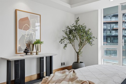 907-738 1 Avenue Sw, Calgary, AB - Indoor Photo Showing Bedroom