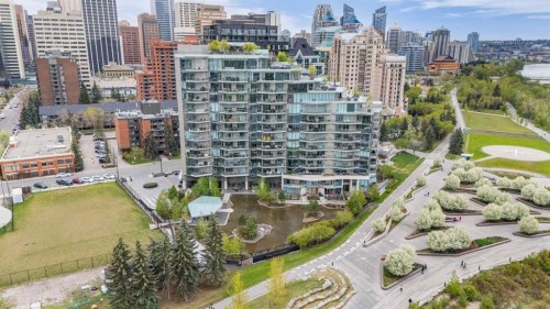907-738 1 Avenue Sw, Calgary, AB - Outdoor With View