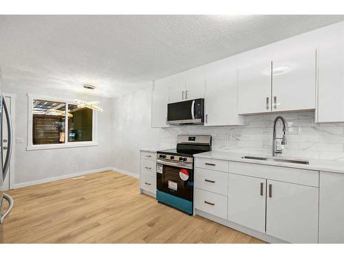 92 Templeby Road Ne, Calgary, AB - Indoor Photo Showing Kitchen With Upgraded Kitchen