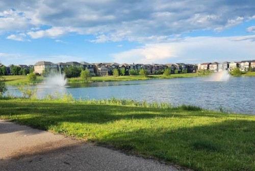 1240-81 Legacy Boulevard Se, Calgary, AB - Outdoor With Body Of Water With View