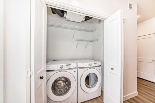 8202-1802 Mahogany Boulevard Se, Calgary, AB - Indoor Photo Showing Laundry Room