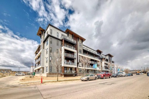 8202-1802 Mahogany Boulevard Se, Calgary, AB - Outdoor With Facade