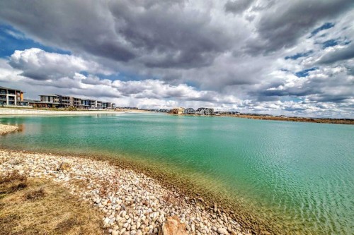 8202-1802 Mahogany Boulevard Se, Calgary, AB - Outdoor With Body Of Water With View