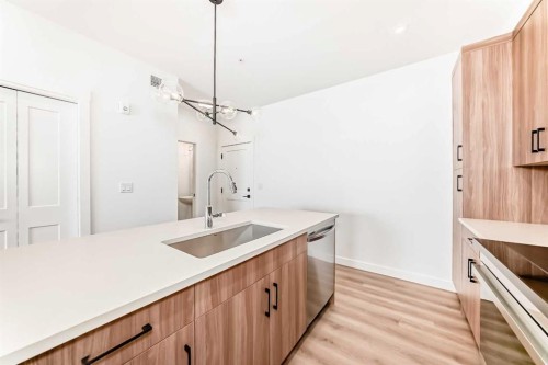 8202-1802 Mahogany Boulevard Se, Calgary, AB - Indoor Photo Showing Kitchen