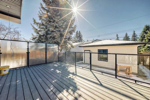 2107 Victoria Crescent Nw, Calgary, AB - Outdoor With Deck Patio Veranda