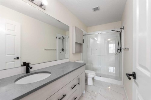 3311-298 Sage Meadows Park Nw, Calgary, AB - Indoor Photo Showing Bathroom