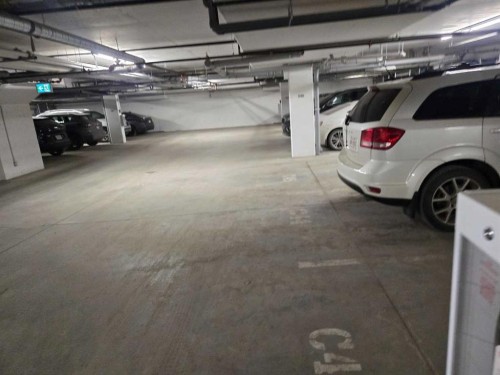 3311-298 Sage Meadows Park Nw, Calgary, AB - Indoor Photo Showing Garage