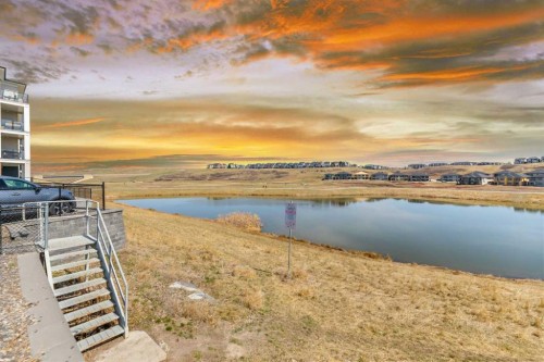 3311-298 Sage Meadows Park Nw, Calgary, AB - Outdoor With Body Of Water With View