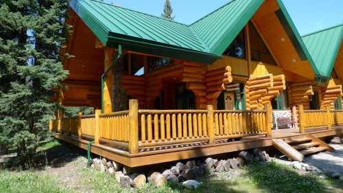 104 White Avenue, Bragg Creek, AB - Outdoor With Deck Patio Veranda