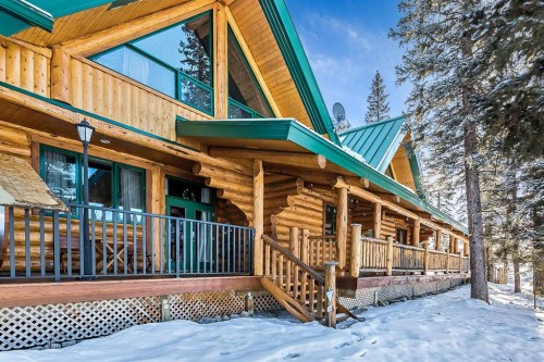 104 White Avenue, Bragg Creek, AB - Outdoor With Deck Patio Veranda