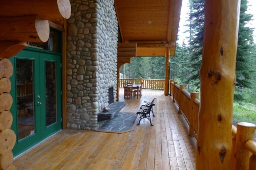 104 White Avenue, Bragg Creek, AB - Outdoor With Deck Patio Veranda With Exterior
