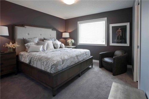 434 River Avenue, Cochrane, AB - Indoor Photo Showing Bedroom