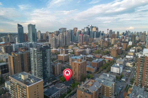 1314 15 Avenue Sw, Calgary, AB - Outdoor With View