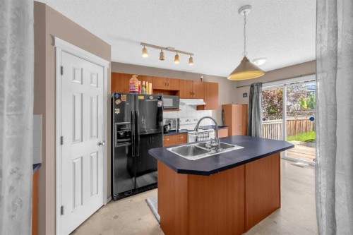 6 Saddlemont Way Ne, Calgary, AB - Indoor Photo Showing Kitchen With Double Sink