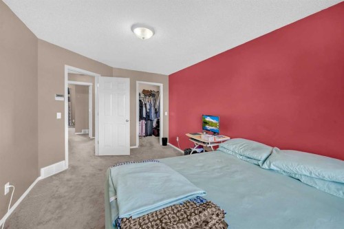 6 Saddlemont Way Ne, Calgary, AB - Indoor Photo Showing Bedroom