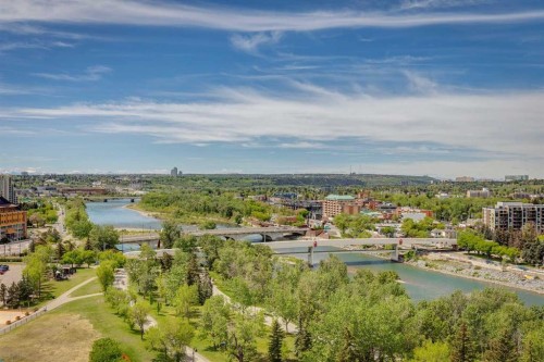 1401-837 2 Avenue Sw, Calgary, AB - Outdoor With View