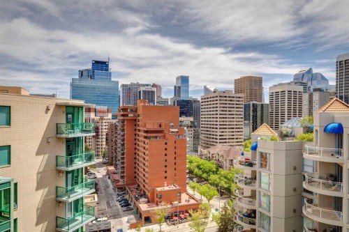 1401-837 2 Avenue Sw, Calgary, AB - Outdoor