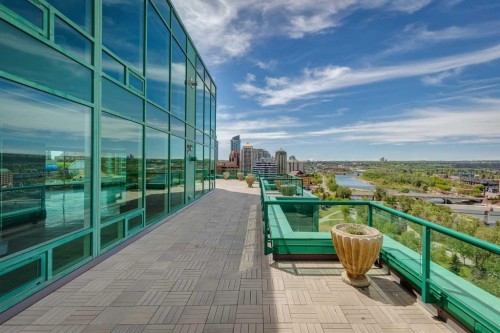 1401-837 2 Avenue Sw, Calgary, AB - Outdoor With View