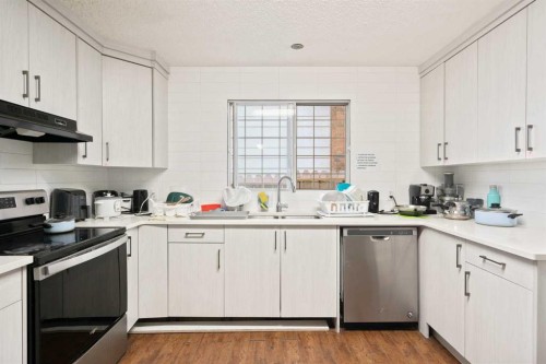 319 Rundlelawn Road Ne, Calgary, AB - Indoor Photo Showing Kitchen With Double Sink