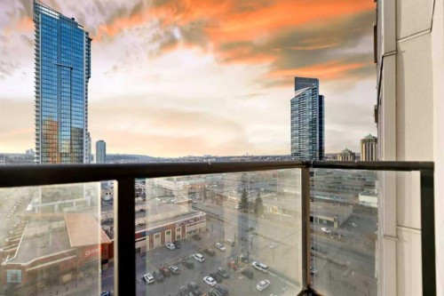 1213-1053 10 Street Sw, Calgary, AB - Outdoor With Balcony
