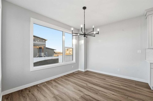 62 Vista Close, Blackfalds, AB - Indoor Photo Showing Other Room With Fireplace