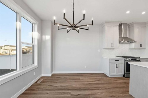 62 Vista Close, Blackfalds, AB - Indoor Photo Showing Kitchen With Upgraded Kitchen