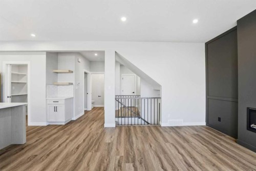 62 Vista Close, Blackfalds, AB - Indoor With Fireplace