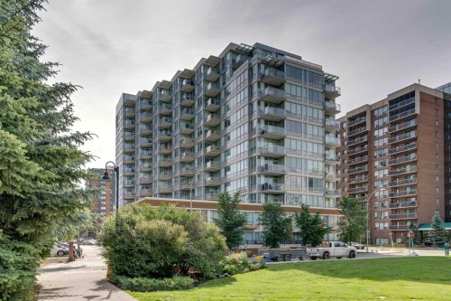 905-626 14 Avenue Sw, Calgary, AB - Outdoor With Balcony With Facade