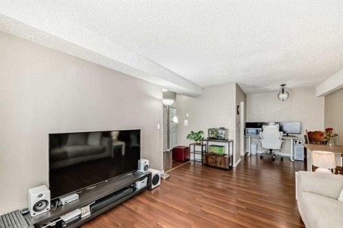 203-1113 37 Street Sw, Calgary, AB - Indoor Photo Showing Living Room