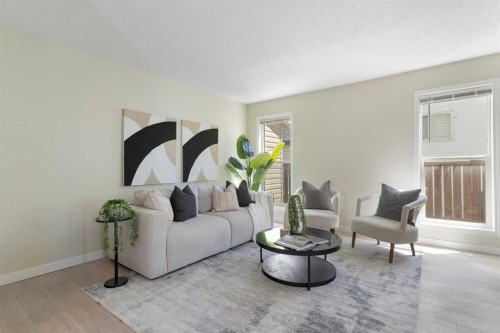 186 Harvest Rose Circle Ne, Calgary, AB - Indoor Photo Showing Living Room