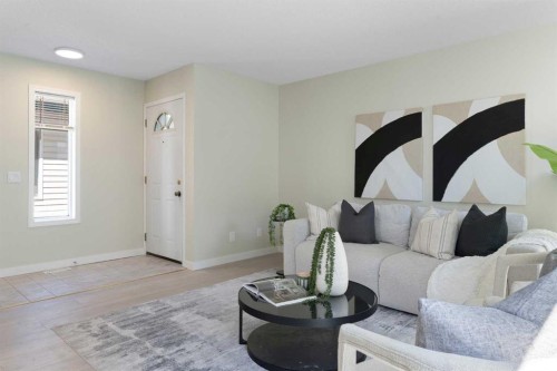 186 Harvest Rose Circle Ne, Calgary, AB - Indoor Photo Showing Living Room