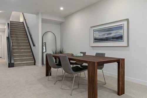 111 Sage Meadows View Nw, Calgary, AB - Indoor Photo Showing Dining Room