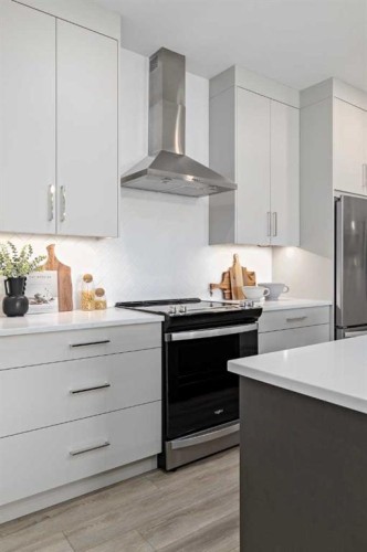 111 Sage Meadows View Nw, Calgary, AB - Indoor Photo Showing Kitchen With Upgraded Kitchen