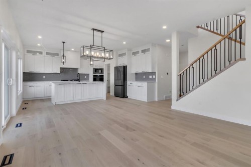 14 Ranchers Meadows, Okotoks, AB - Indoor Photo Showing Kitchen