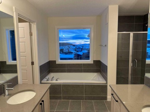 92 Sundown Crescent, Cochrane, AB - Indoor Photo Showing Bathroom