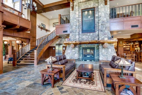 2347-2330 Fish Creek Boulevard Sw, Calgary, AB - Indoor With Fireplace