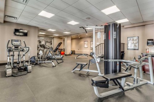 2347-2330 Fish Creek Boulevard Sw, Calgary, AB - Indoor Photo Showing Gym Room